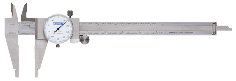 0.001 Graduation 0-6 Measuring Range Fowler Full Warranty Digit Counter Depth Micrometer 4/” Base 52-225-226